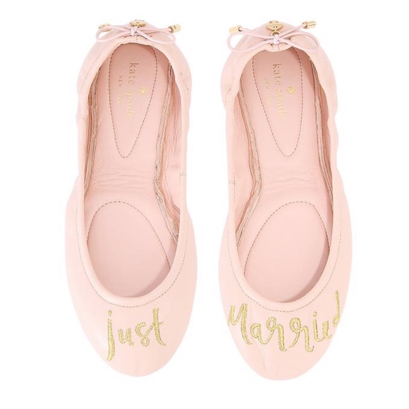 kate spade just married flats